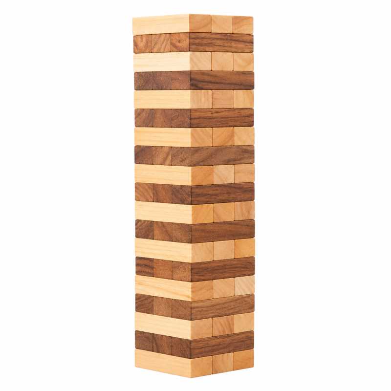 Wooden Tumbling Tower